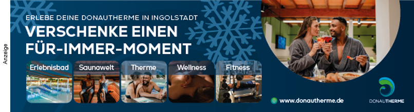 Verschenke einen "für-immer-Moment" in der Donautherme Ingolstadt!